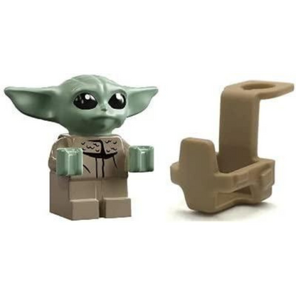 Custom Lego Compatible Baby Yoda (Grogu) Minifig