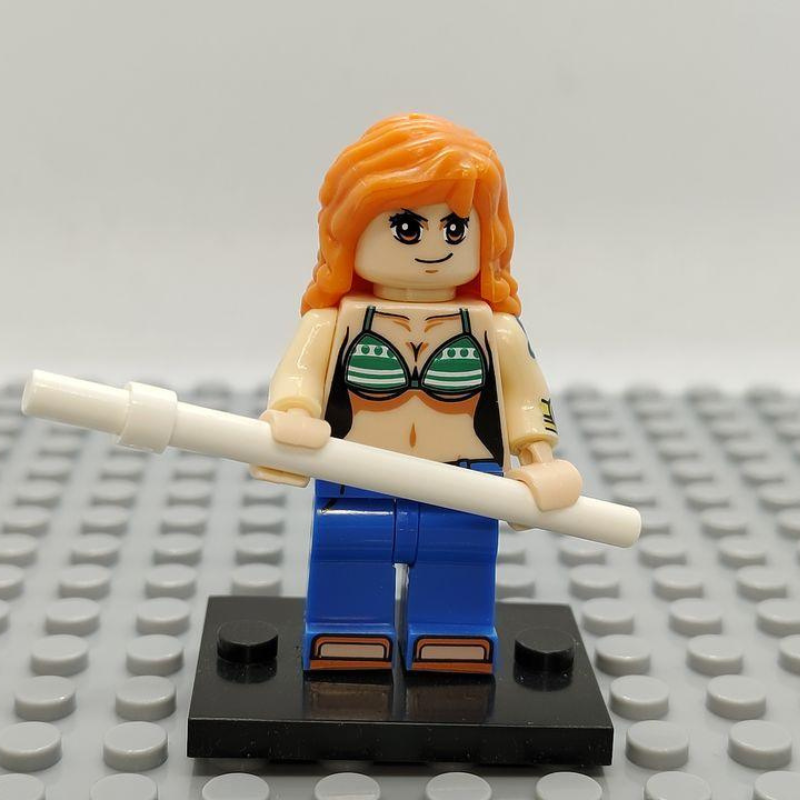 Lego Compatible One Piece Nami V2 Custom Minifig