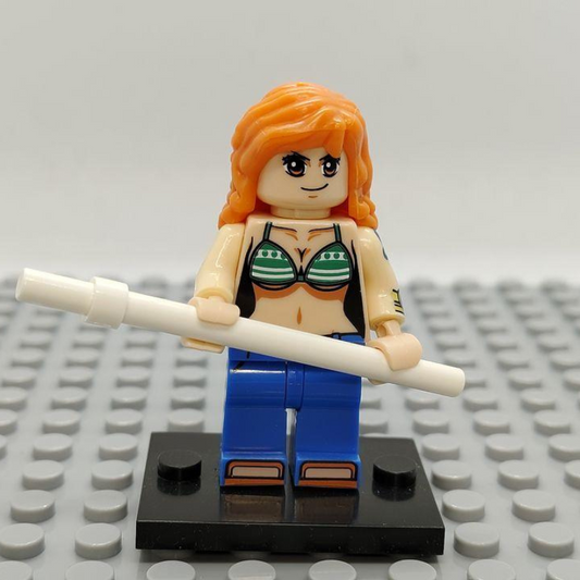 Lego Compatible One Piece Nami V2 Custom Minifig