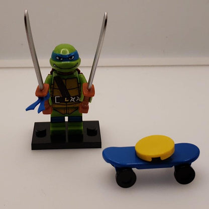 Lego Compatible TMNT Leonardo Custom Minifig