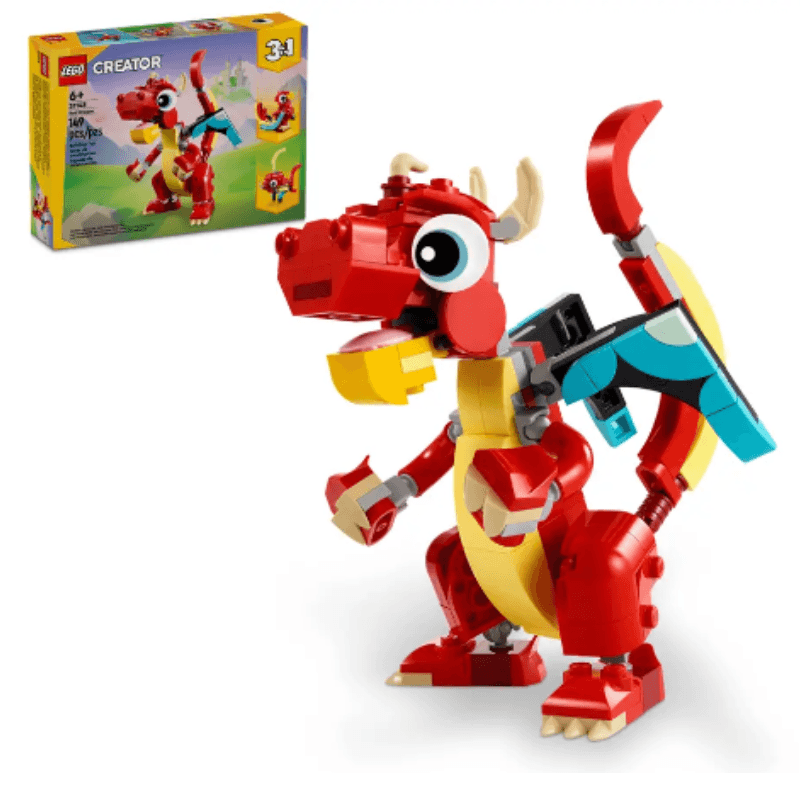 Lego Red Dragon 3in1 creator 31145