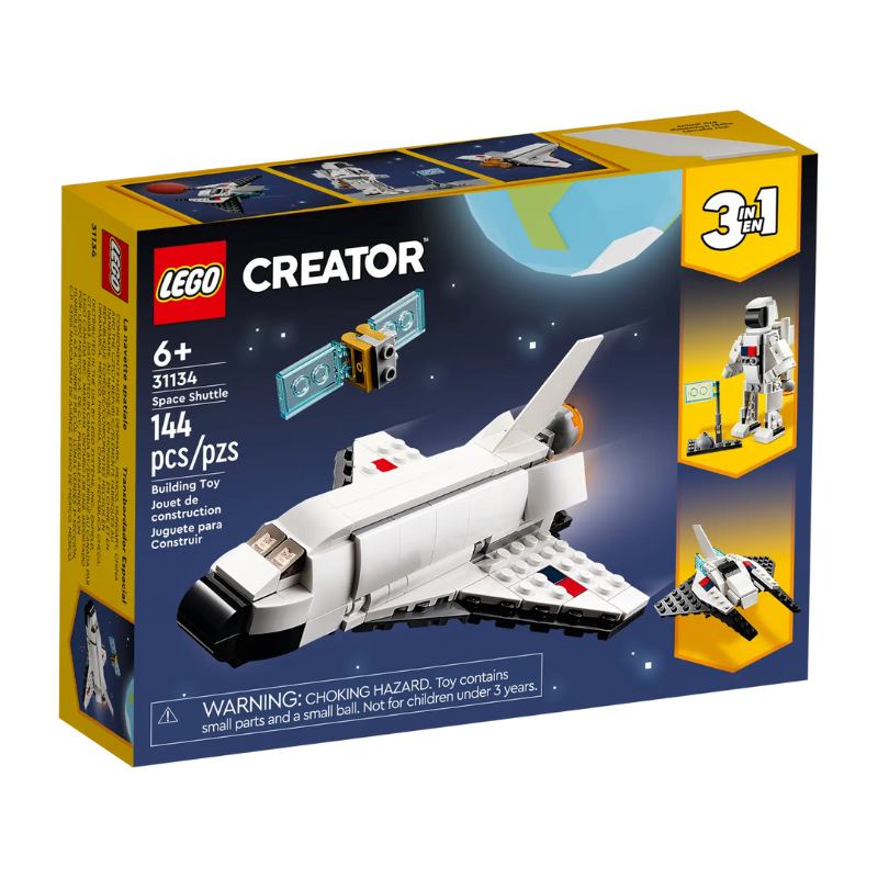 Lego Space Shuttle 3in1 creator 31134