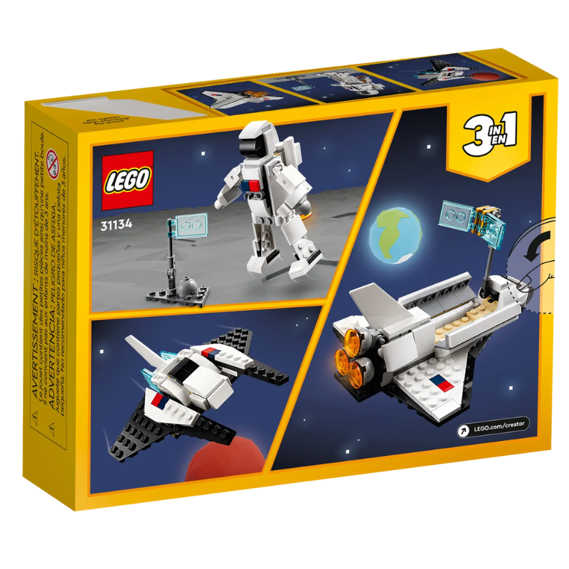 Lego Space Shuttle 3in1 creator 31134