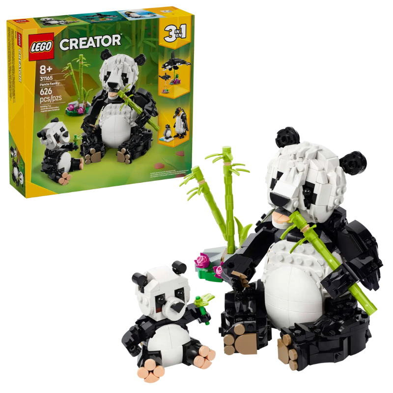 Lego Wild Animals: Panda Family 3in1 creator 31165
