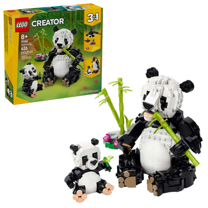 Lego Wild Animals: Panda Family 3in1 creator 31165