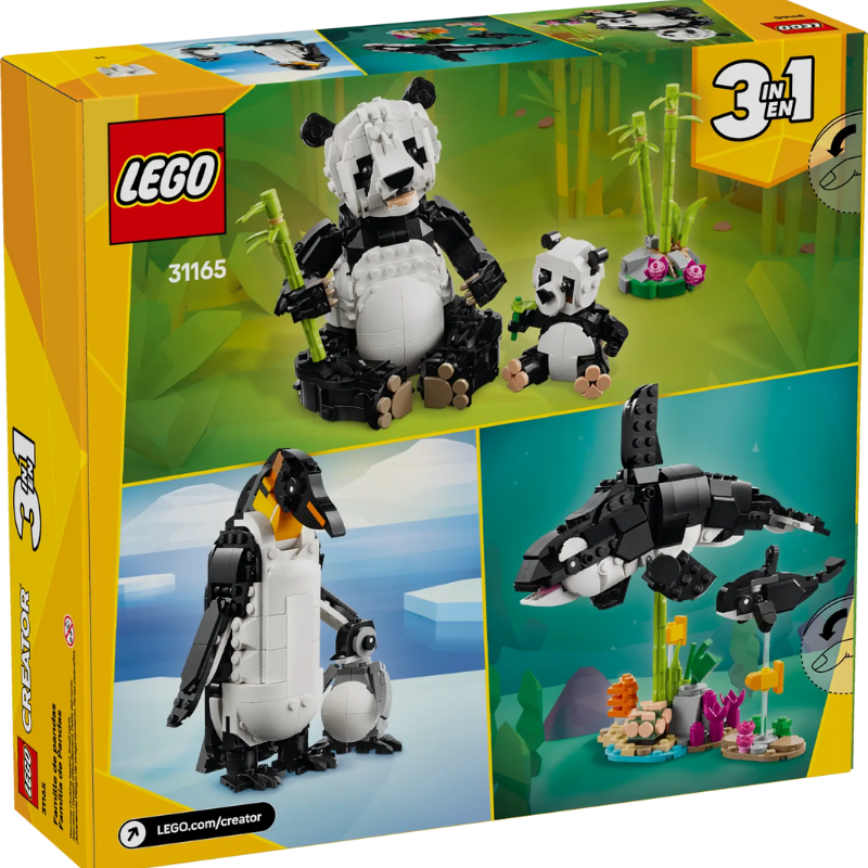 Lego Wild Animals: Panda Family 3in1 creator 31165