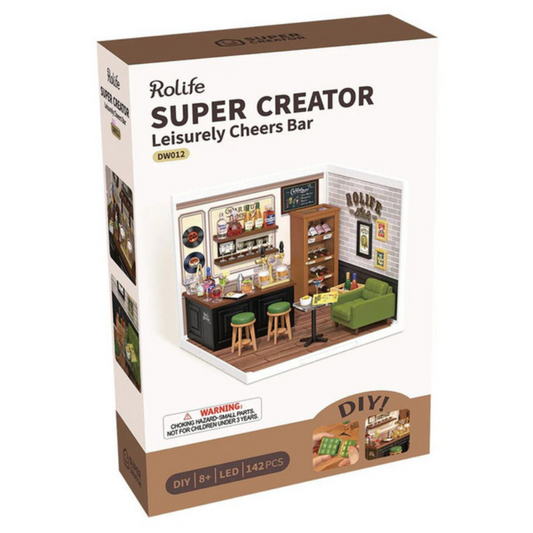 Leisurely Cheers Bar - Rolife DIY Miniature