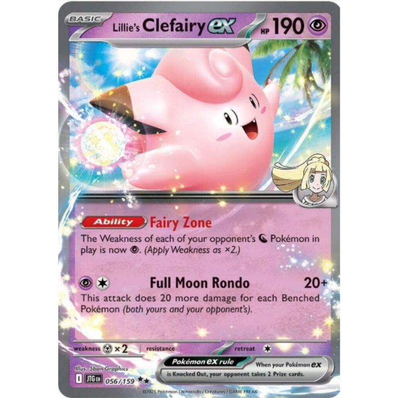 Lillie's Clefairy ex - Journey Together #056/159