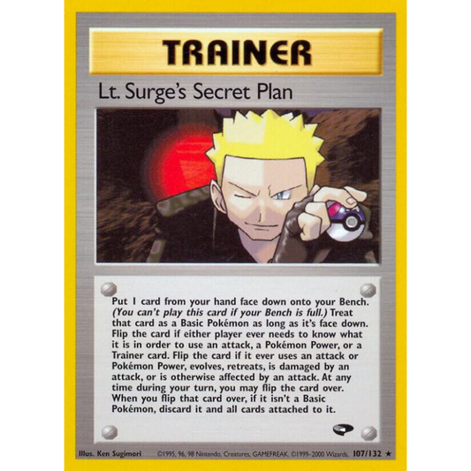 Lt. Surge's Secret Plan - Gym Challenge #107/132