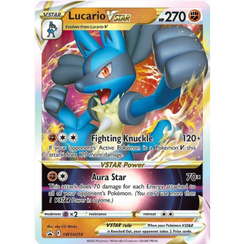 Lucario VSTAR - Sword & Shield Promo Cards #SWSH214