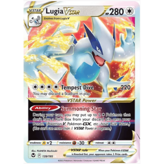 Lugia VSTAR - Silver Tempest  #139/195