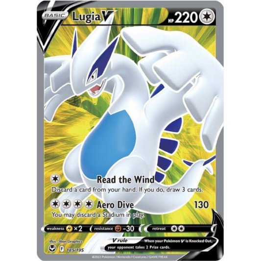 Lugia V (Full Art) - Silver Tempest #185/195