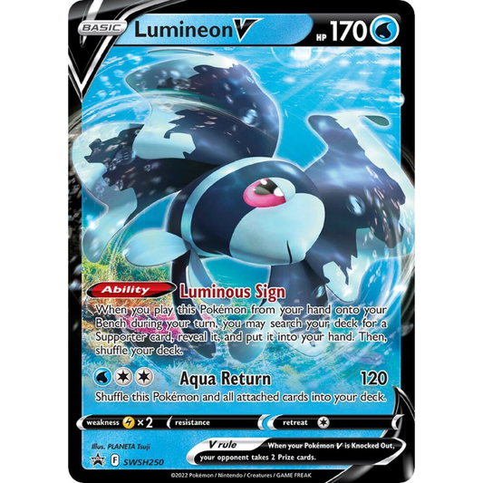 Lumineon V - Sword & Shield Promo Cards #SWSH250