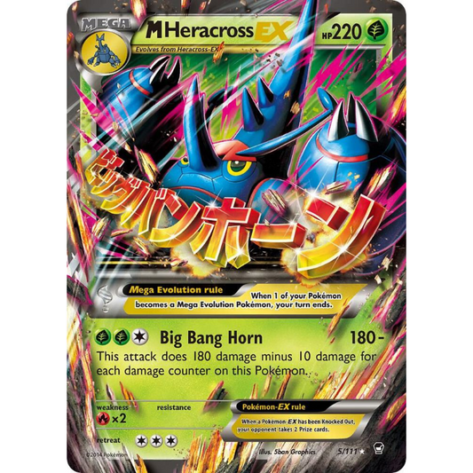 M Heracross EX - Furious Fists #5/111
