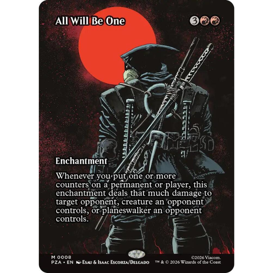 Magic: The Gathering All Will Be One (Borderless) - Teenage Mutant Ninja Turtles Source Material #8