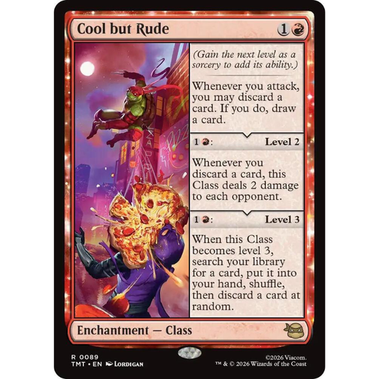 Magic: The Gathering Cool but Rude - Teenage Mutant Ninja Turtles #89