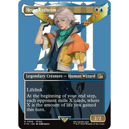Magic: The Gathering Hope Estheim (Borderless) - FINAL FANTASY #396 Foil NM