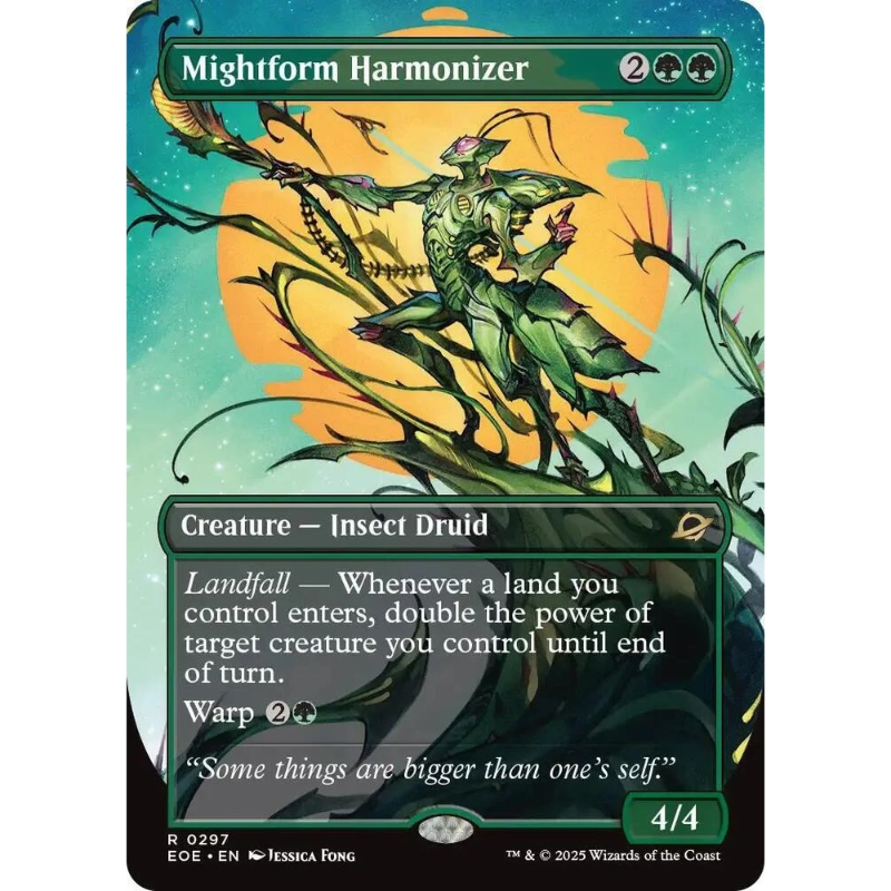 Magic: The Gathering Mightform Harmonizer (Borderless) - Edge of Eternities #297