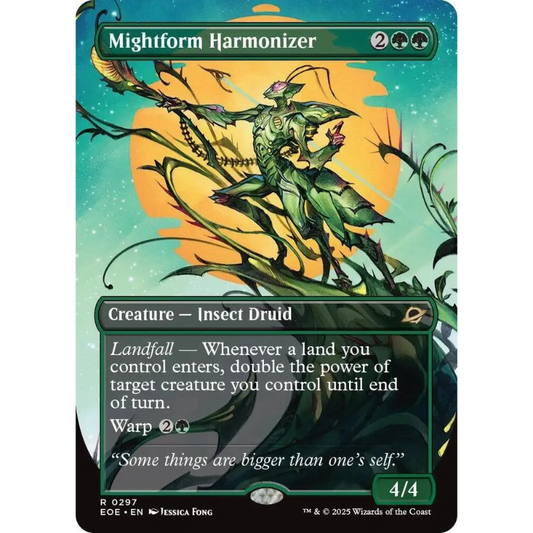 Magic: The Gathering Mightform Harmonizer (Borderless) - Edge of Eternities #297
