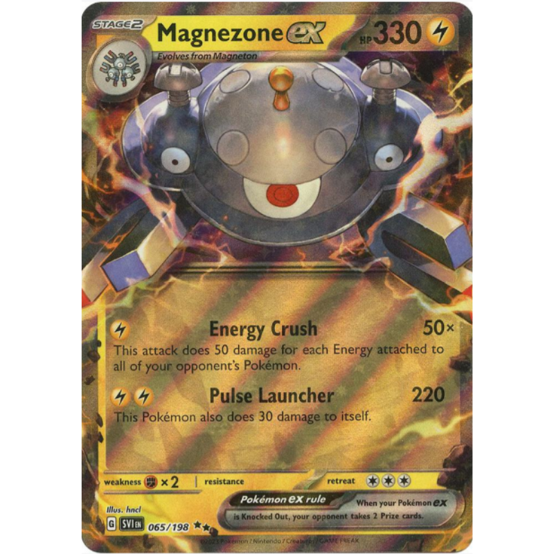 Magnezone ex - Scarlet & Violet Base Set #065/198