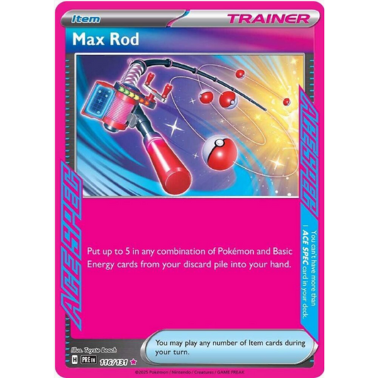 Max Rod - Prismatic Evolutions #116/131