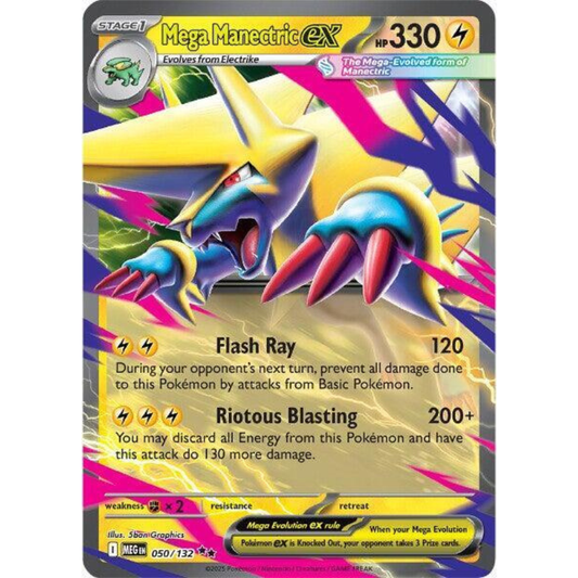Mega Manectric ex- Mega Evolution #050/132