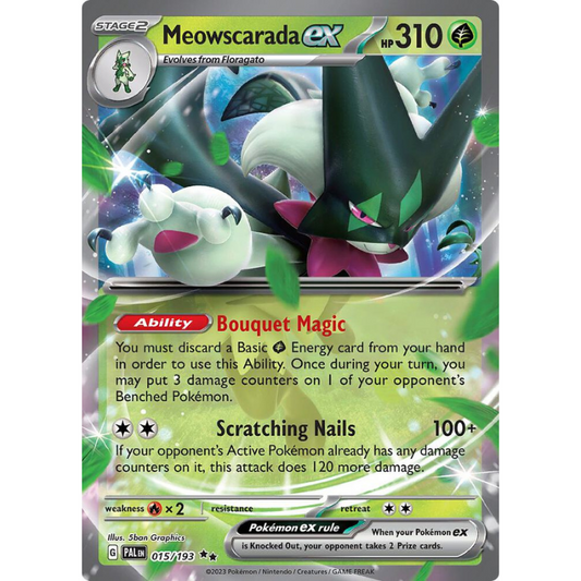 Meowscarada ex - Paldea Evolved #015/193