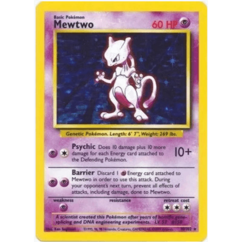 Mewtwo - Base Set #010/102