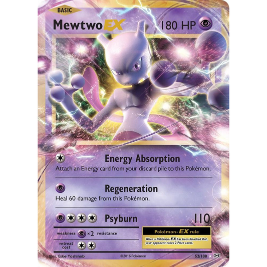 Mewtwo EX - Evolutions #52/108