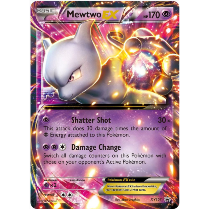 Mewtwo EX - XY107 - XY Promos #XY107