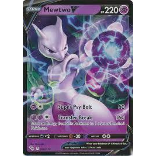 Mewtwo V - Pokemon GO #030/078