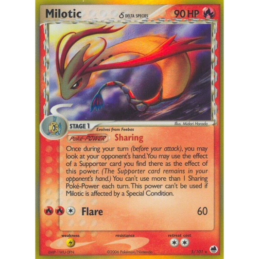 Milotic (Delta Species) #5/101