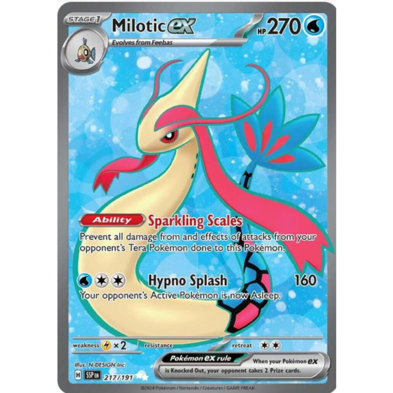 Milotic ex - Surging Sparks #217/191