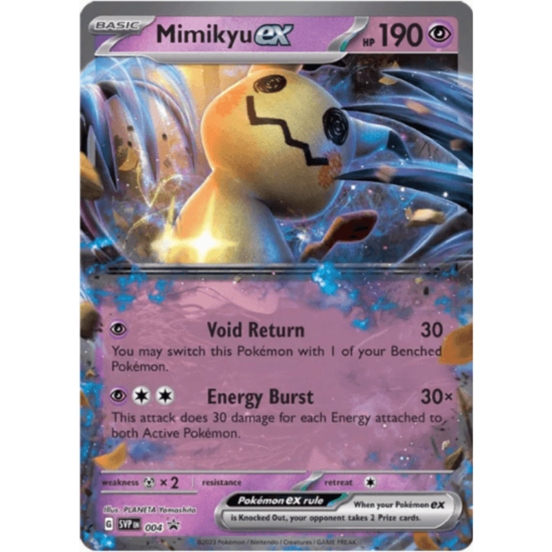 Mimikyu ex - Scarlet & Violet Promo Cards #004
