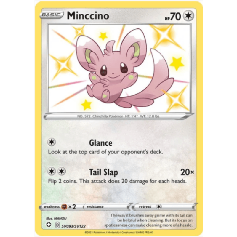 Minccino - Shining Fates: Shiny Vault #SV093/SV122