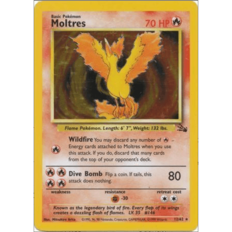 Moltres - Fossil #12/62