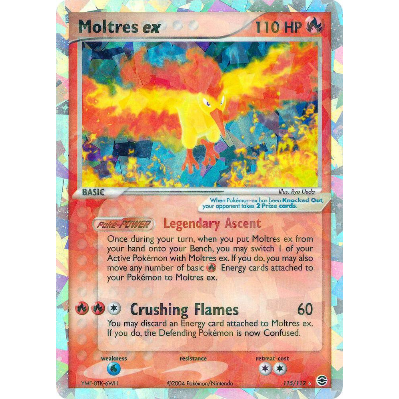 Moltres ex - FireRed & LeafGreen #115/112