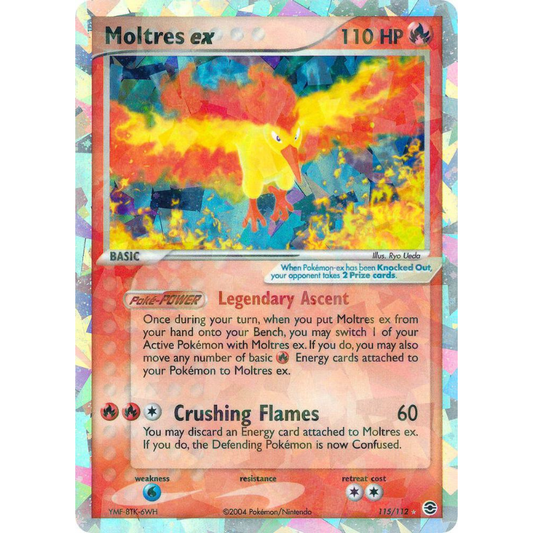 Moltres ex - FireRed & LeafGreen #115/112