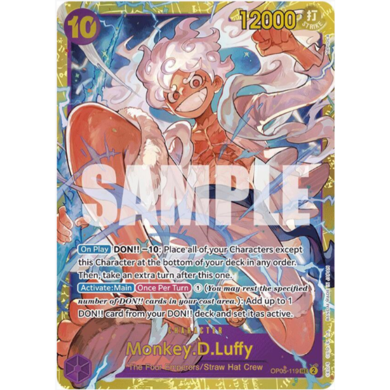 Monkey.D.Luffy (Reprint) - Premium Booster -The Best #OP05-119