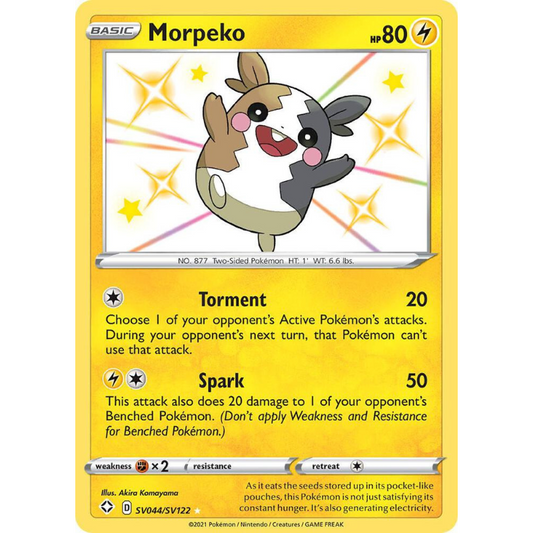 Morpeko - Shining Fates: Shiny Vault #SV044/SV122