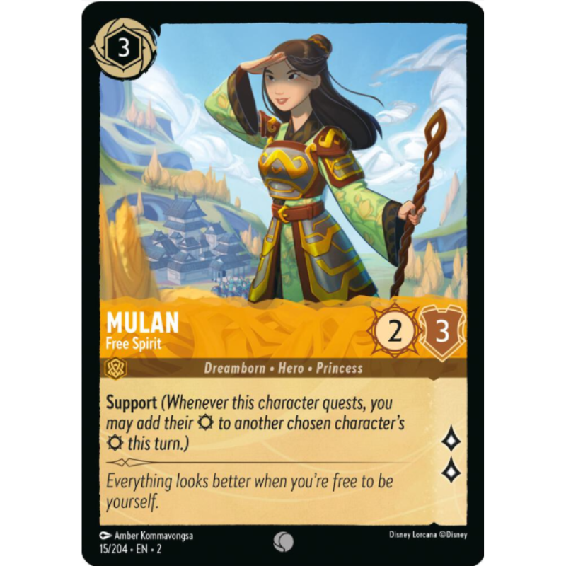 Mulan - Free Spirit - Rise of the Floodborn #15/204