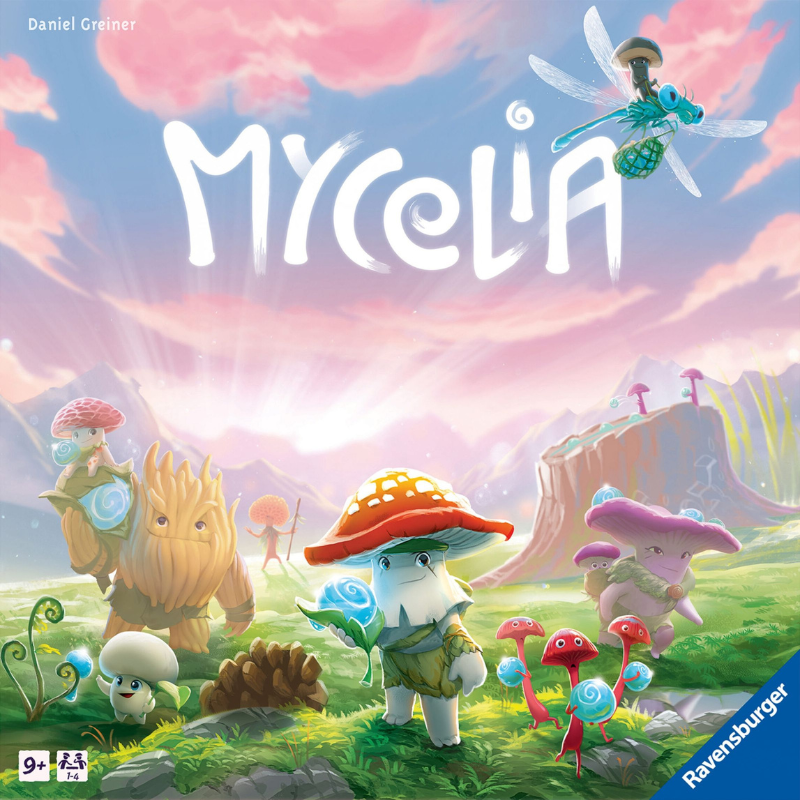 Mycelia is an enchanting deck-building game where you befriend magical mushrooms, collect leaves, and guide dewdrops to the Shrine of Life.
