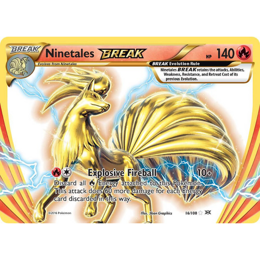 Ninetales BREAK - Evolutions #16/108