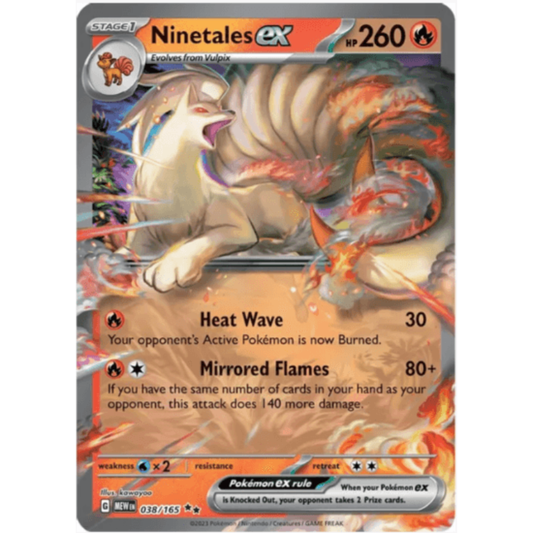 Ninetales ex - Scarlet and Violet 151 #038/165