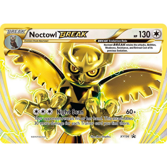 Noctowl BREAK - XY Promos #XY136