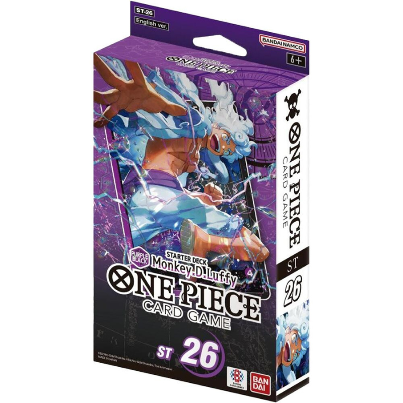 One Piece Starter Deck PURPLE/BLACK Monkey.D.Luffy (ST-26)