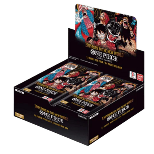One Piece TCG: Emperors In The New World Booster Display