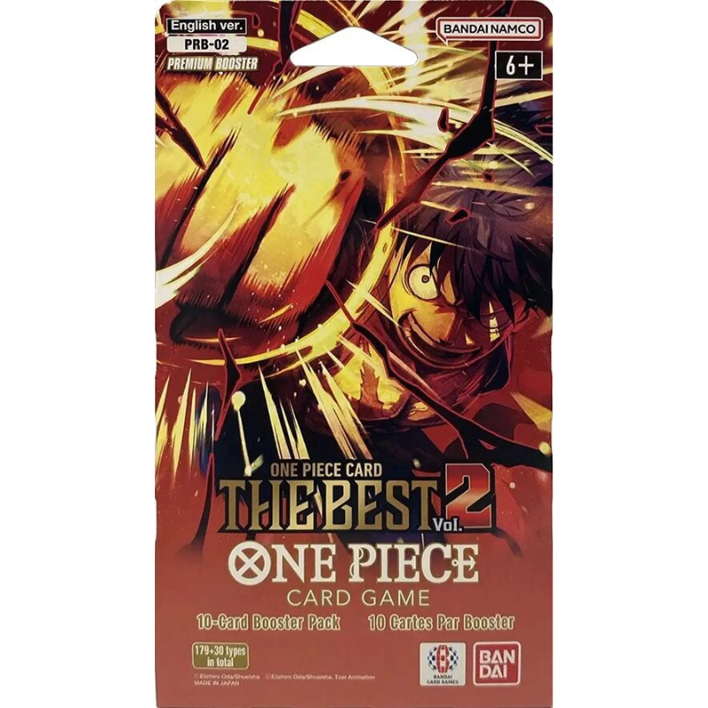 One Piece TCG: Premium Booster V2 (PRB- 02) Sleeved Booster Pack