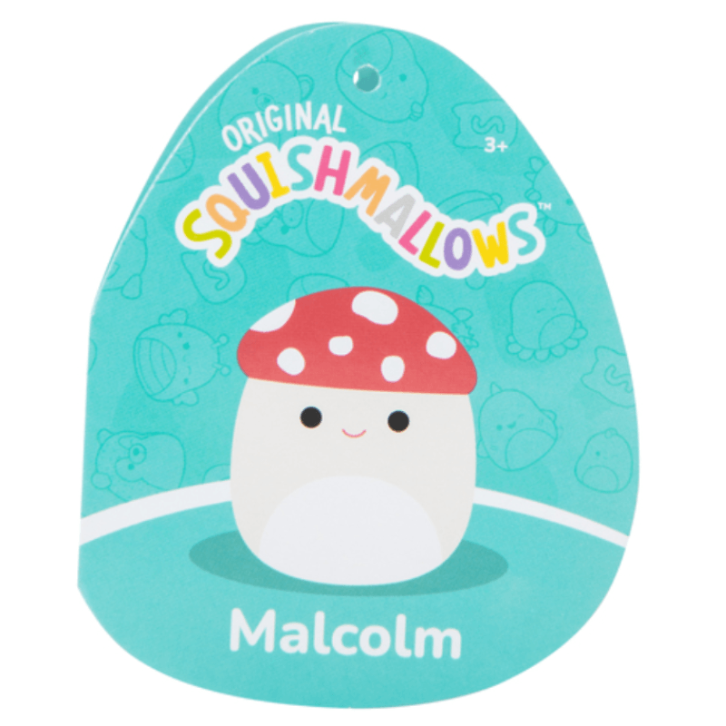 Original Squishmallow Malcolm the mushroom 7.5"
