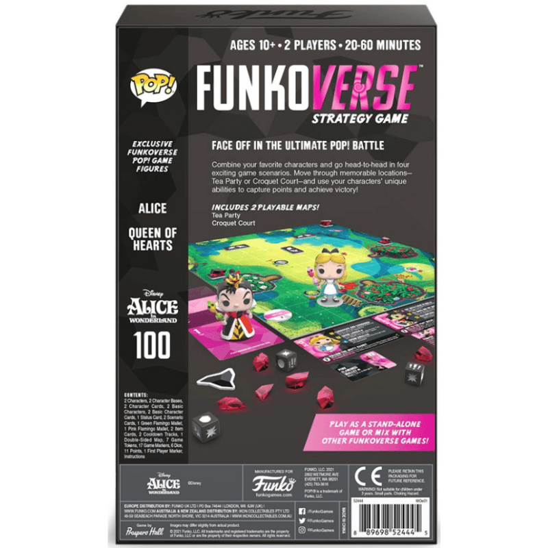 POP Funkoverse: Alice in Wonderland 100 2-Pack